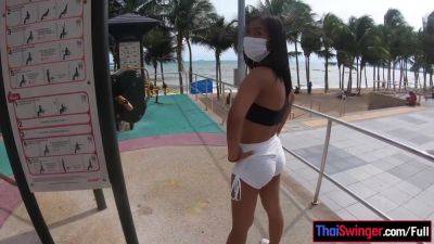 Hot Ass Thai Teen Cutie Squirts And Rides Her Two Week Boyfriends Big Cock - hclips.com - Thailand